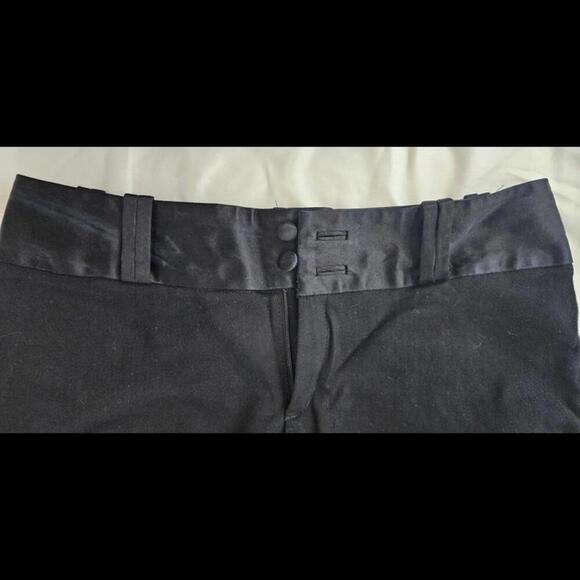Banana Republic Martin Fit Formal Lightweight Wool Pants Black Size 6 - Picture 3 of 10